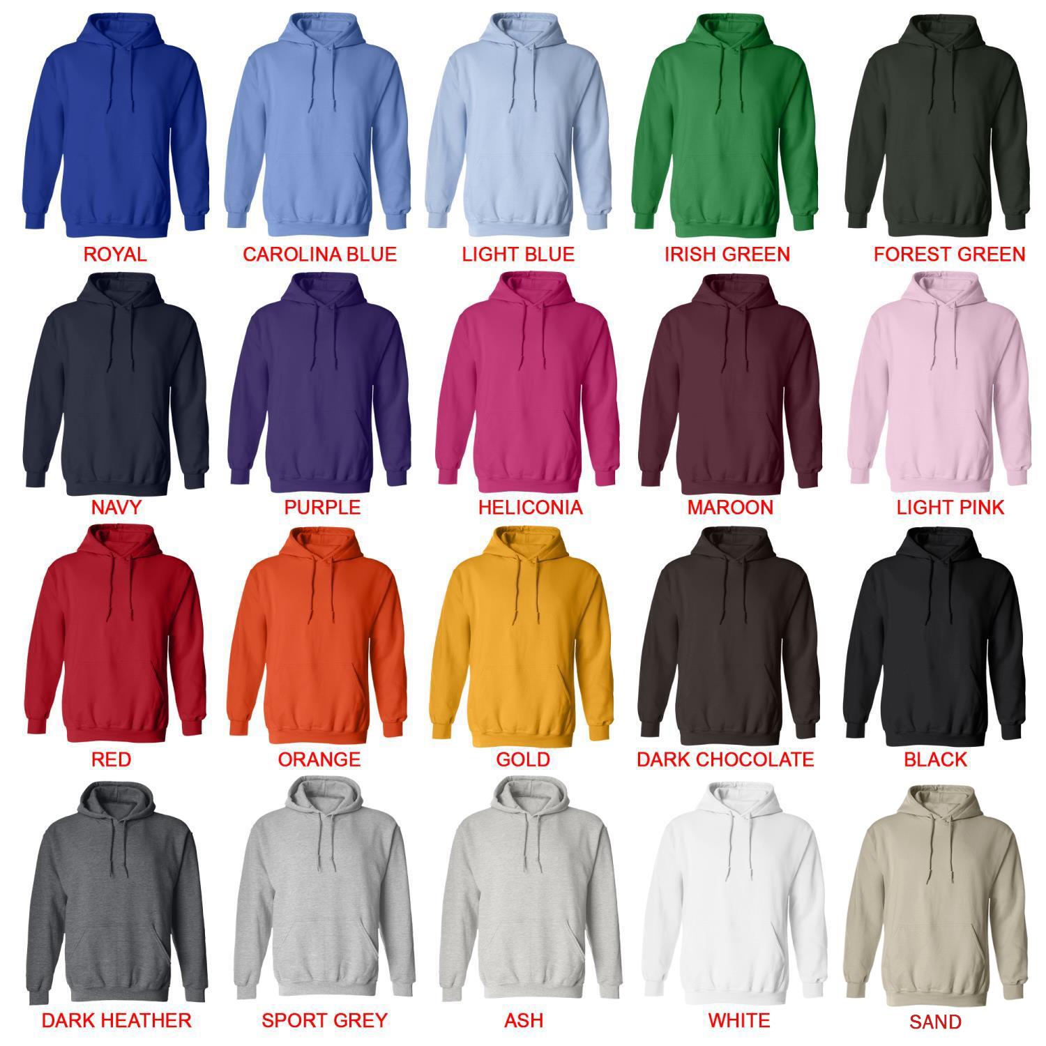hoodie color chart - One Piece UK Shop