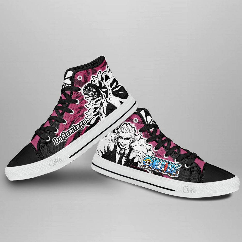 Donquixote Doflamingo High Top Shoes One Piece - Image 3